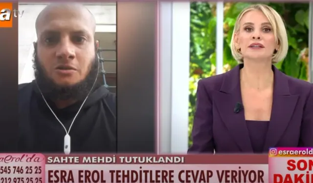 Esra Erol'a sahte mehdinin müridinden kan donduran tehdit! "Canını alacağım"