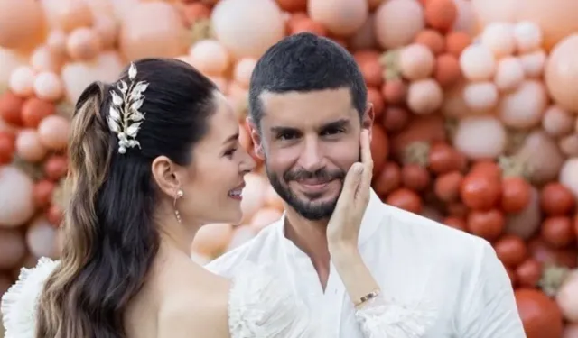Yıldız Çağrı Atiksoy'un eşi Berk Oktay minik kızıyla paylaştı! Beğeni yağdı