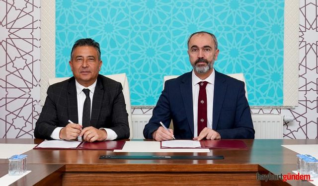 Bayburt'ta TÜBİTAK Bilim Okulu Projesi İş Birliği Protokolü İmzalandı