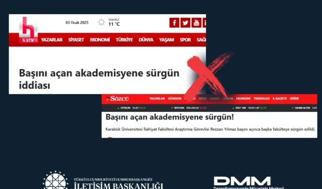 Başörtüsü sürgünü iddialarına İletişim'den açıklama