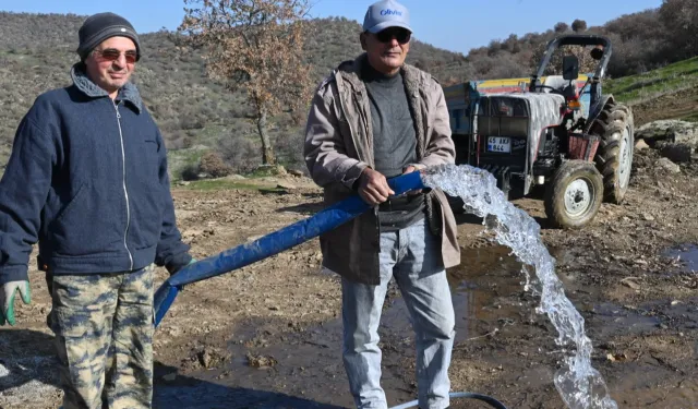 Manisa'da İsmailbey Mahallesi suya kavuştu