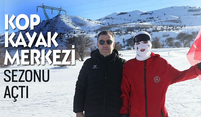 Kop Kayak Merkezi sezonu açtı