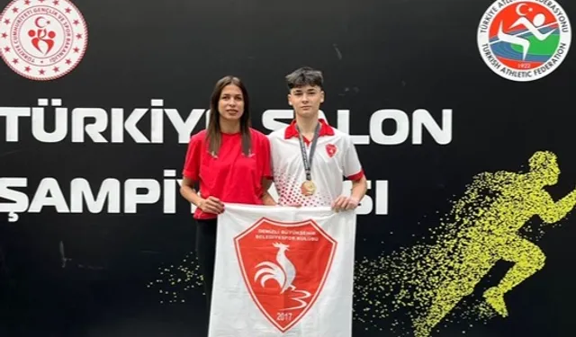 Denizli Büyükşehir Belediyespor atletizmde başarıya imza attı