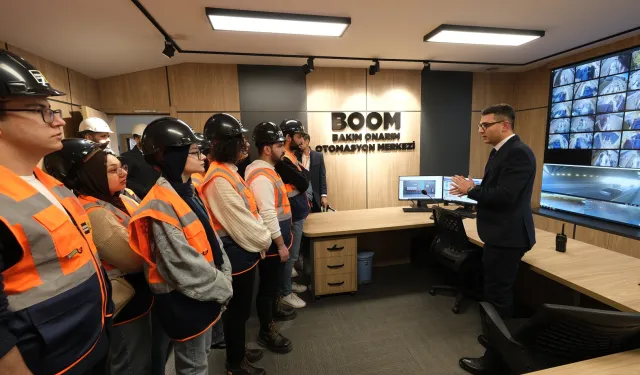 Geleceğin mühendisleri Konya'nın teknik yapısını inceledi