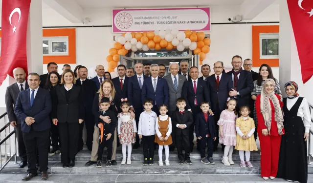 Kahramanmaraş’ta eşit gelecek için 4 derslikli anaokulu eğitime başladı