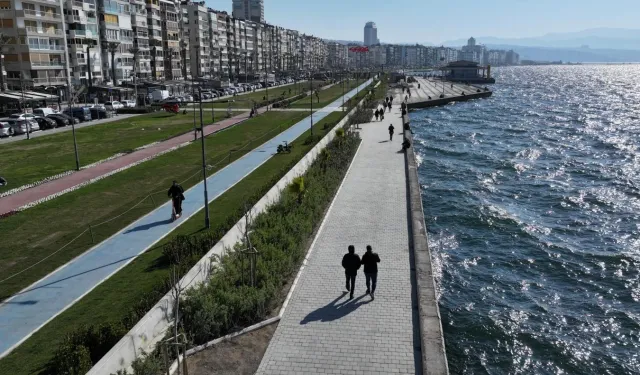 İzmir Kordon hem güvenli, hem daha yeşil