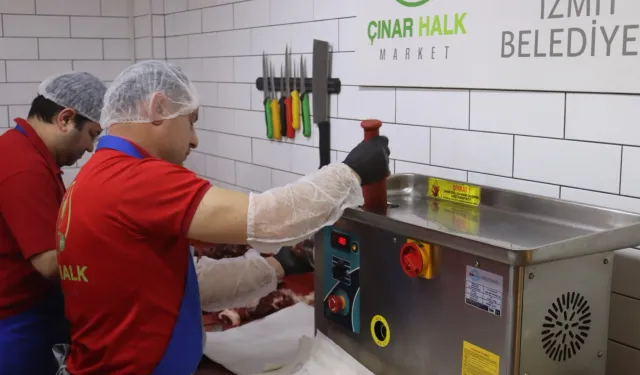 İzmit'te 'Halk' stokları tüketti!