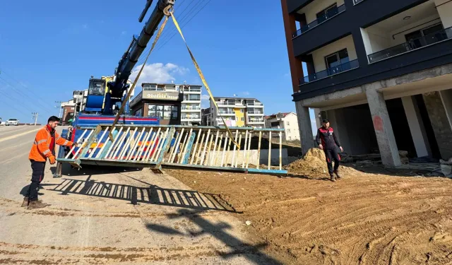 Kocaeli Büyükşehir'in kent estetiğine katkısı sürüyor