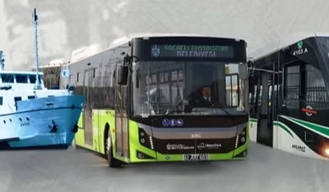 Kocaeli'de bayram boyunca ulaşım ücretsiz