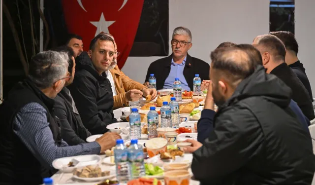 Minibüsçülerle sahur sofrasında buluştu!