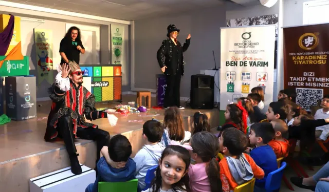 Minikler sıfır atığı eğlenerek öğrendiler