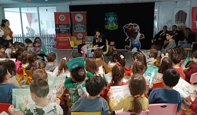 Muğla'da minikler diş sağlığını eğlenerek öğrendi