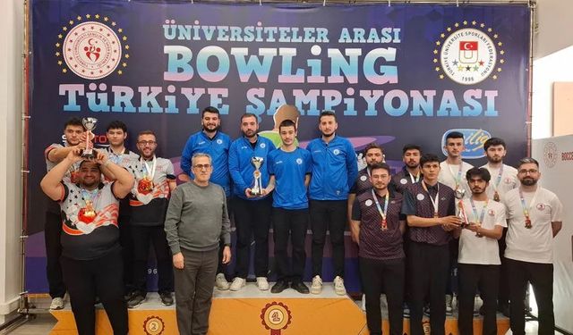 Bayburt Üniversitesi, Türkiye Ünilig Bowling Şampiyonu oldu