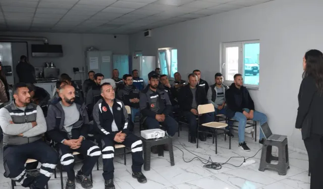 BASKİ personeline “Asbestli Hat Söküm Eğitimi"