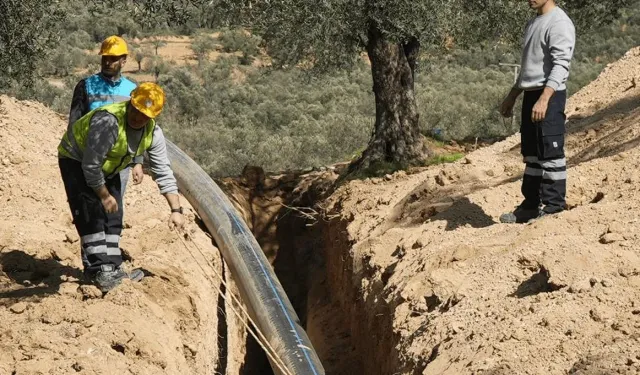 BASKİ’den Gömeç’e yeni içme suyu hattı