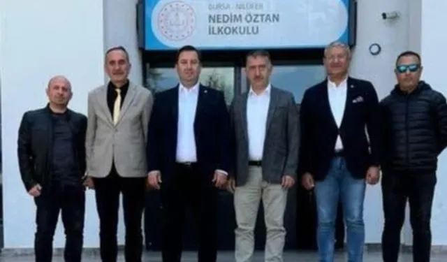 Bursa'da kardeş okullar projesi kapsamında anlamlı ziyaret