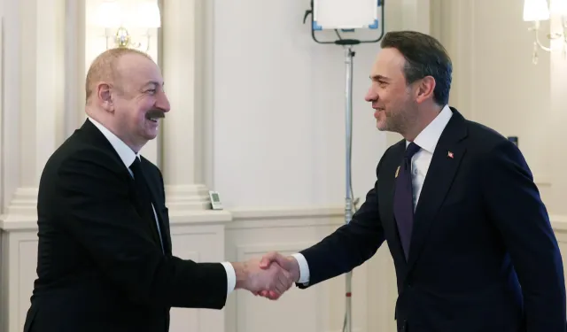 Enerji Bakanı Bayraktar, Azerbaycan Cumhurbaşkanı Aliyev ile görüştü