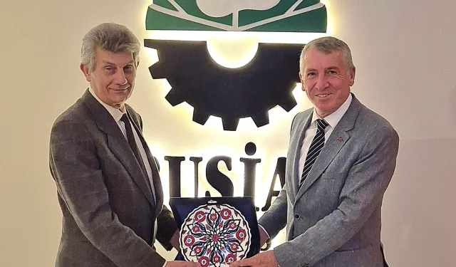 Harmancık Belediye Başkanı’ndan BUSİAD’a iade-i ziyaret