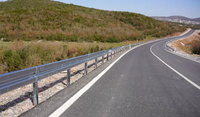 Hereke-Çerkeşli yoluna 3 km'lik otokorkuluk
