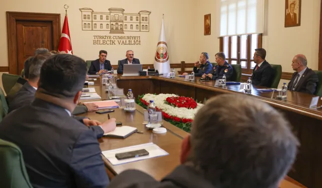 İçişleri Bakan Yardımcısı Münir Karaloğlu Bilecik’te
