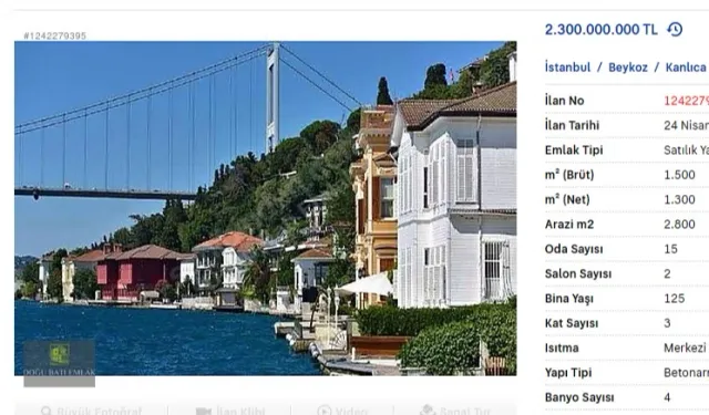 İstanbul Boğazı’ndaki yalılar deprem nedeniyle satılık!