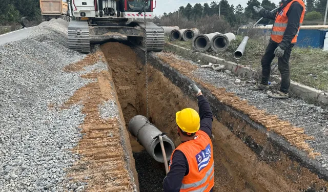 İSU, Çayırova Şekerpınar’da yeni altyapı hatları yapıyor