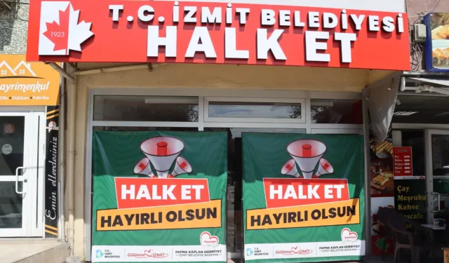 İzmit'te Halk Et Yenişehir'de açılıyor