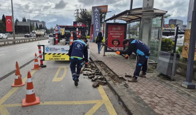 Kocaeli'den yaya yollarına konforlu dokunuş