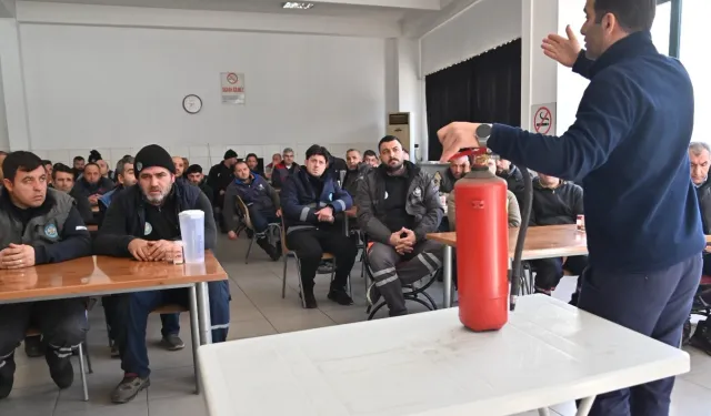 Manisa İtfaiyesi’nden üç ayda 62 bin 451 kişiye yangın eğitimi