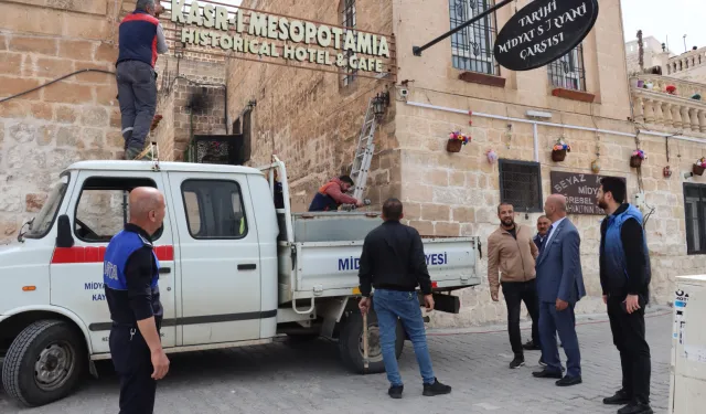 Mardin Midyat’ta tarihi dokuyu korunuyor