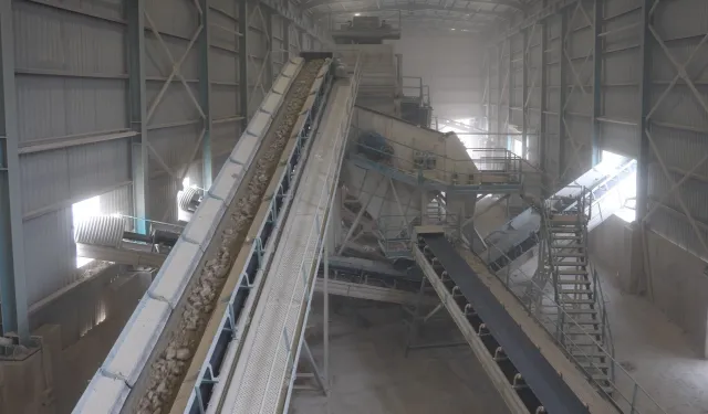 Taş kırma tesisiyle 6 ayda 17 milyon tasarruf sağlandı