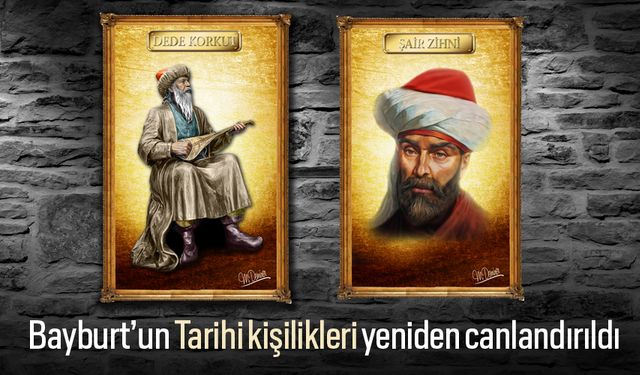 Bayburt’un Tarihi kişilikleri yeniden canlandırıldı.