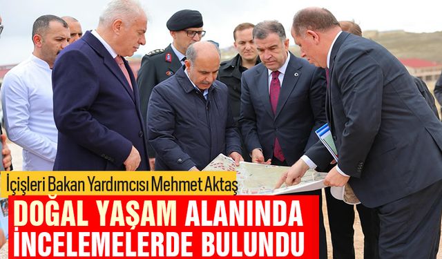 İçişleri Bakan Yardımcısı Mehmet Aktaş Bayburt’a geldi