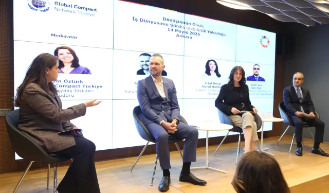 Ankara'da iş dünyası sürdürülebilirlik için buluştu
