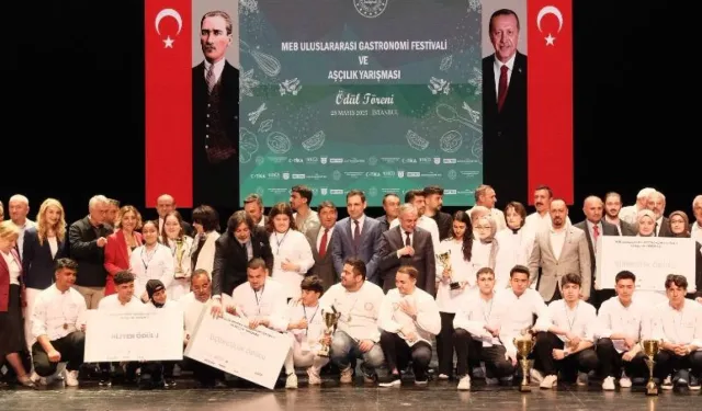 MEB gastronomi ve aşçılıkta ödüllendirdi