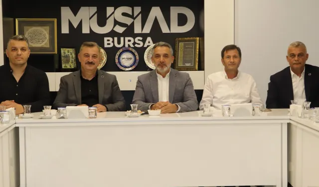Anahtar Parti Bursa'dan MÜSİAD'a ziyaret!