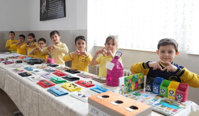 Ankara'da eğitim ÇEM'den, üretim minik ellerden