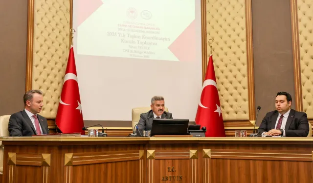 Artvin'de "Taşkın Koordinasyon Kurulu Toplantısı" yapıldı