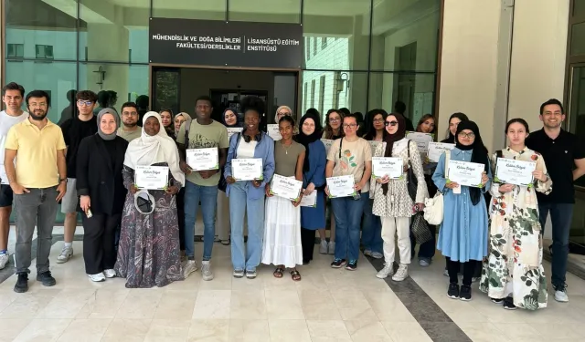 Bursa Çevre Akademisi'nde sertifika heyecanı