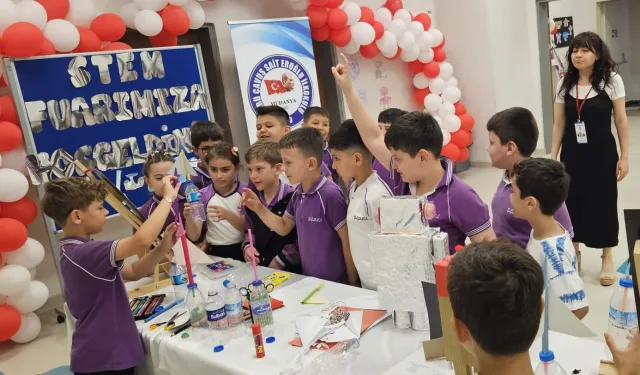 Bursa Mudanya'da minik mucitler STEM Fuarı'nda buluştu