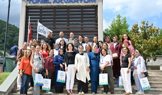Bursa Yıldırım'da Başkan Yılmaz üreten kadınları ağırladı