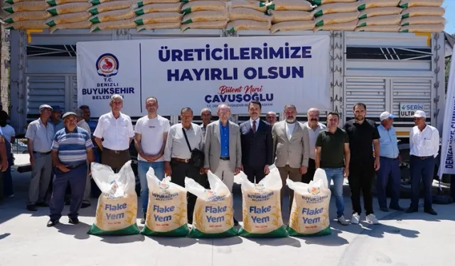 Denizli Büyükşehir’den küçük üreticiye büyük destek