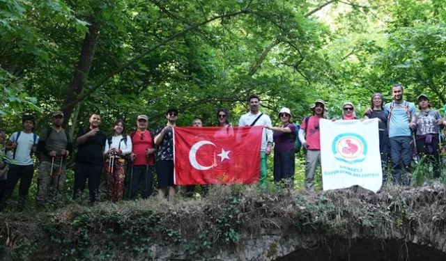 Denizlililer doğada nefes aldı