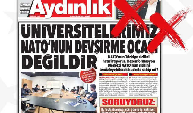DMM’den Aydınlık’a “Gerçek Dışı” tepki