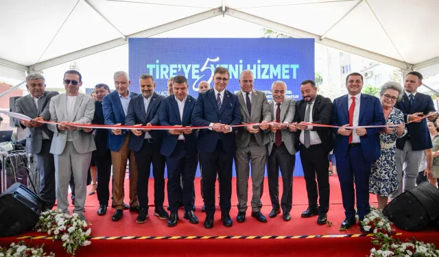 İzmir Büyükşehir’den Tire’de açılış rüzgârı