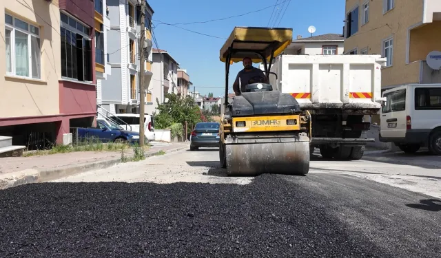 Kocaeli Çayırova’da üst yapı çalışmaları devam ediyor