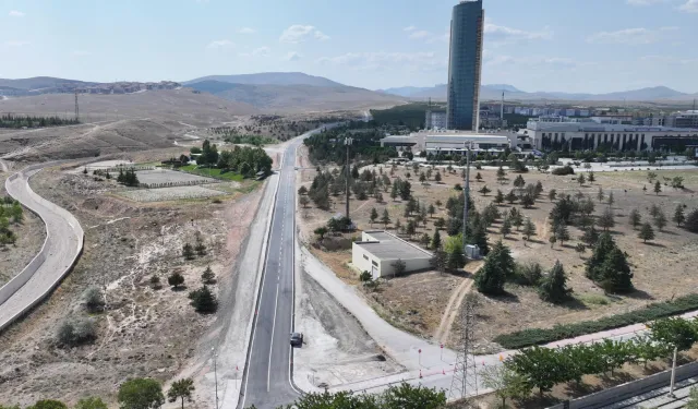Konya'da Ardıçlı yolu modernleşti, kampüs trafiği rahatladı