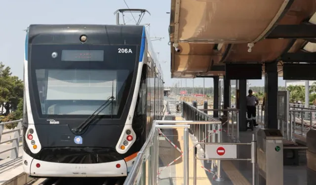 Antalya Havalimanı’na yeni tramvay durağı