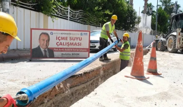 ASAT’tan Konyaaltı’na 570 Milyon TL’lik içme suyu yatırımı