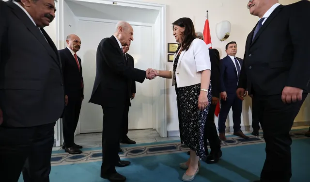 Bahçeli DEM heyetini kabul etti